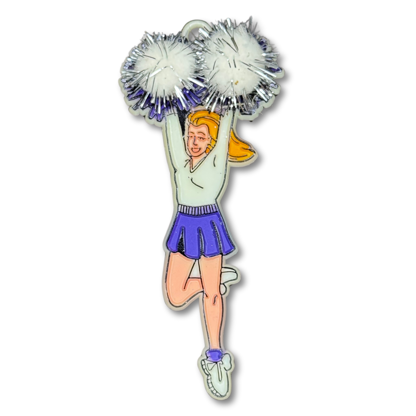 Cheerleader Pom - Purple - 7 pc. pkg.