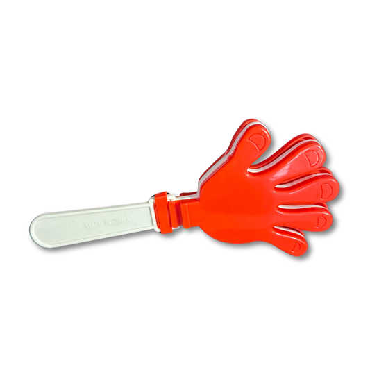 Clappers - 7" - Red - 10 pc. pkg.