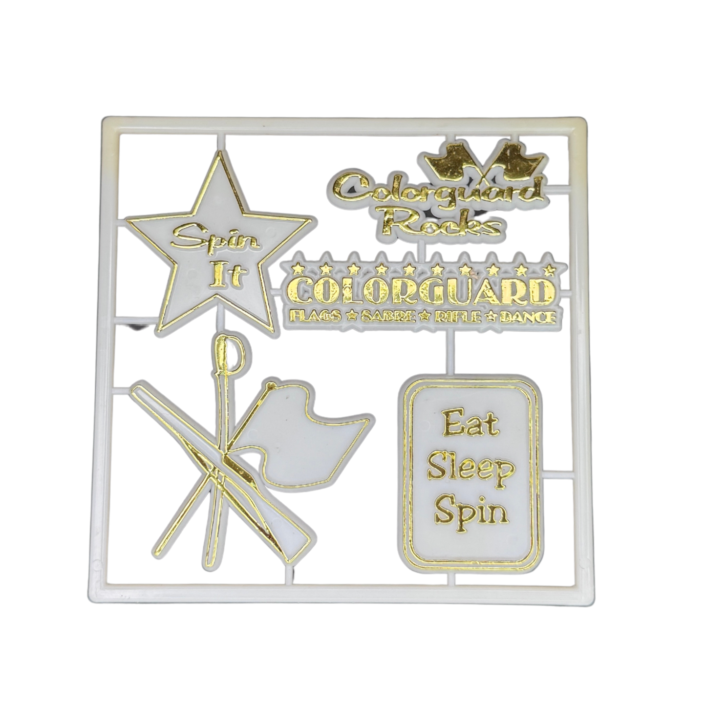 Color Guard Pack - Gold - 7 pc. pkg.