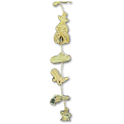 Western Garland - Gold - Lot
