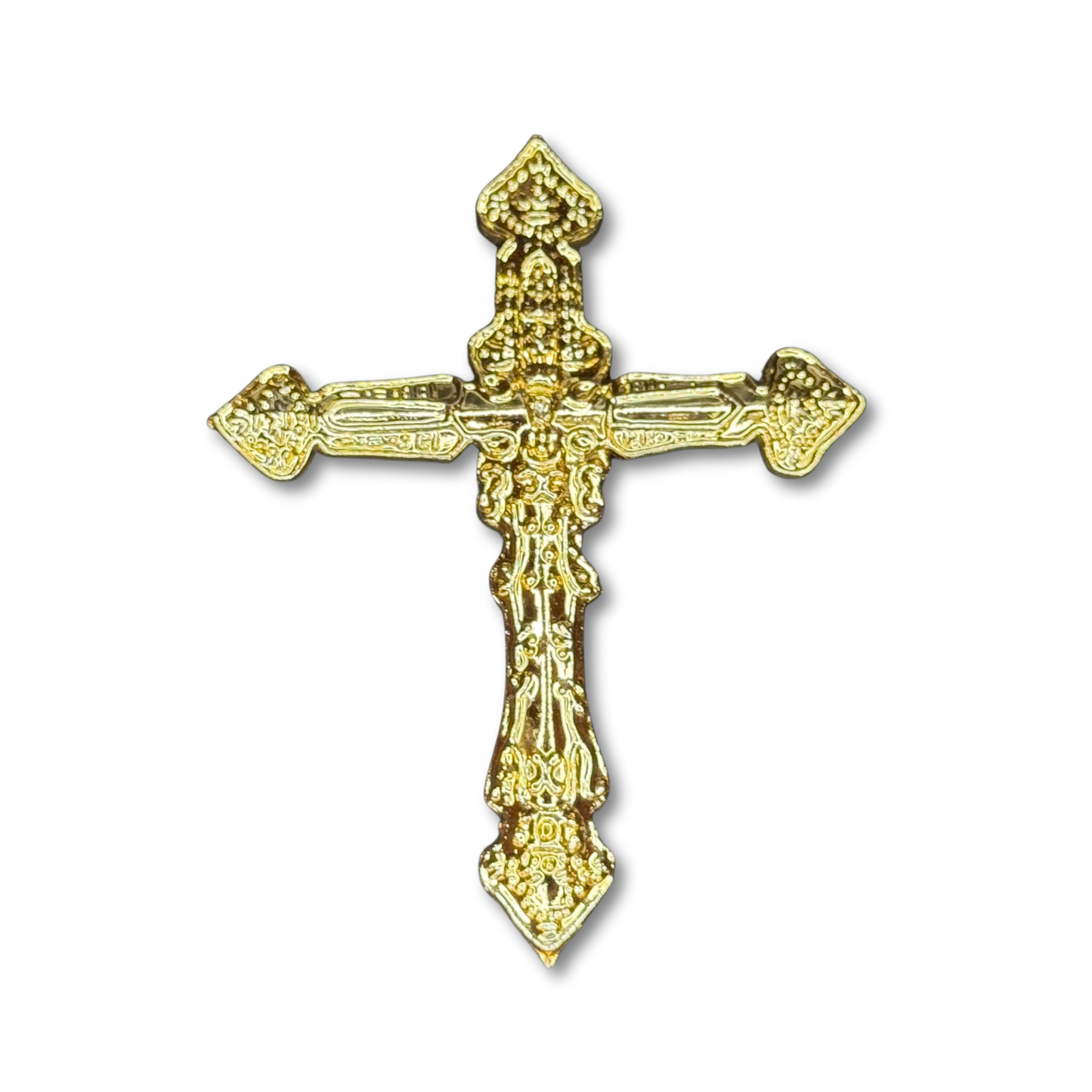 Cross - 3.37" - Gold - 14 pc. pkg.