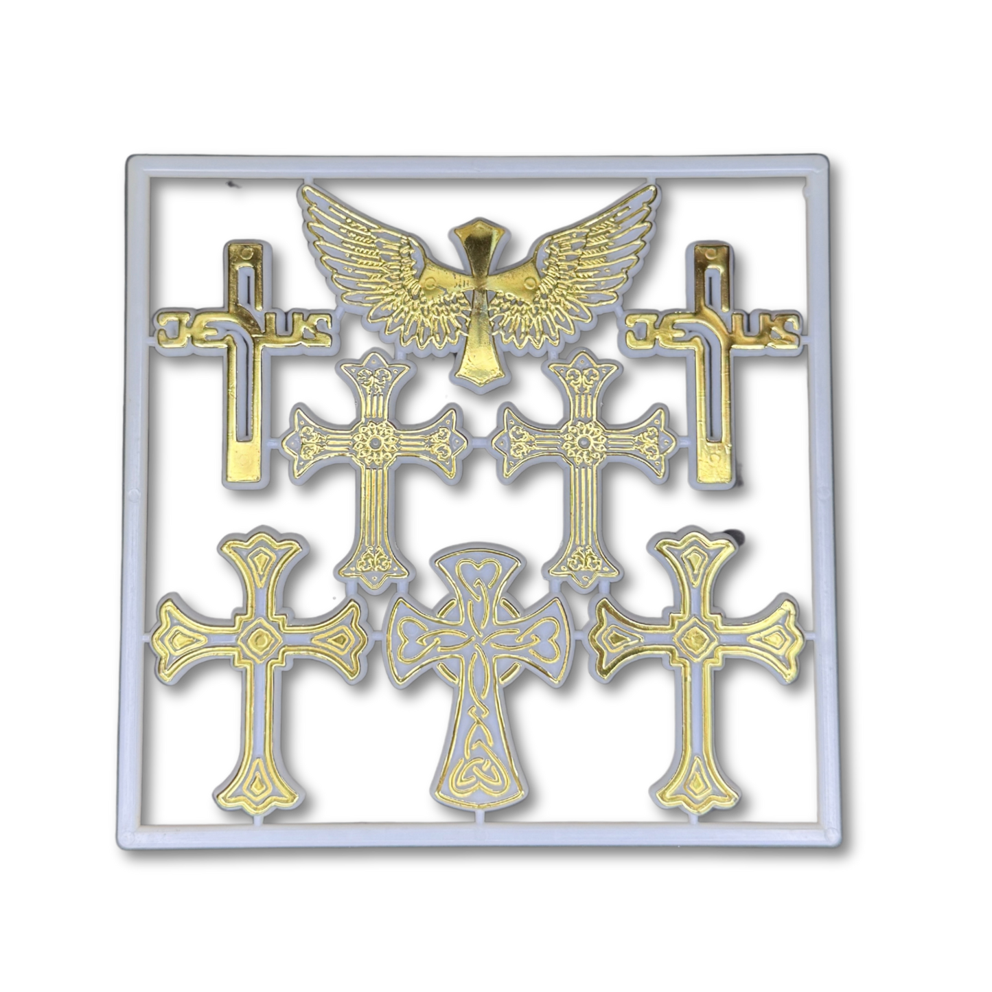 Cross Pack - Gold - 4 pc. pkg.