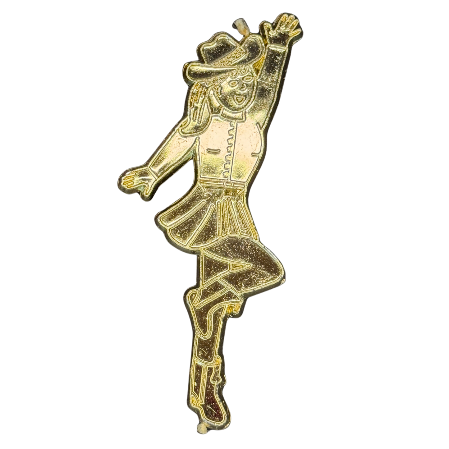 Dancer Charm - 3.75" - Gold - 40 pc. pkg.