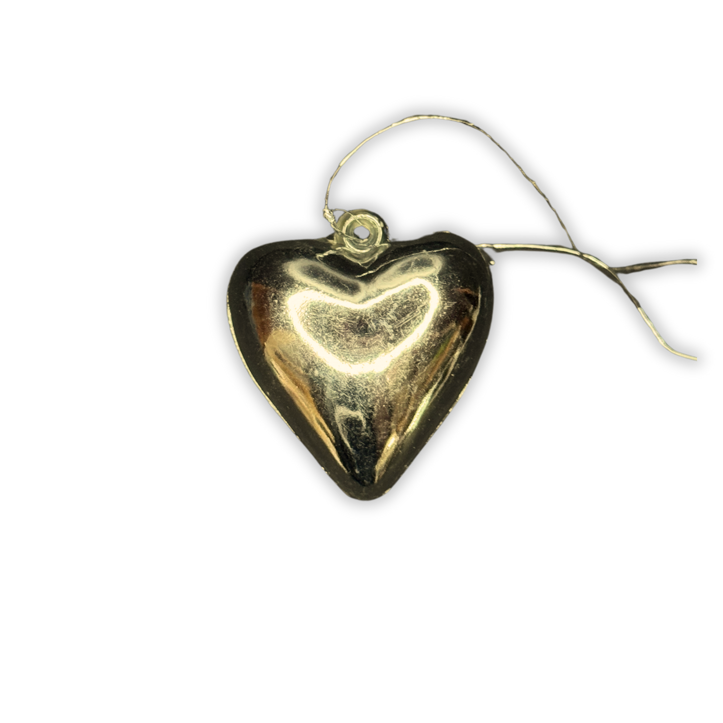 Heart - 1.5" - Gold - 8 pc. pkg.