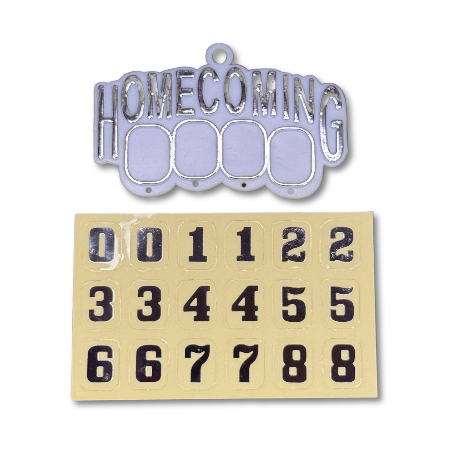 Homecoming W/ Date - 3" - Silver - 12 pc. pkg.