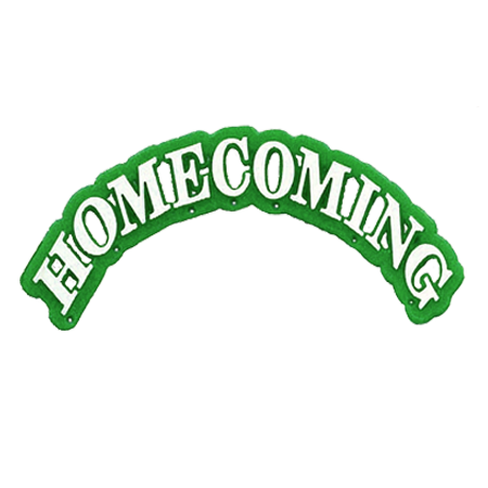 Homecoming Arch - 4.5" - Kelly - 12 pc. pkg.