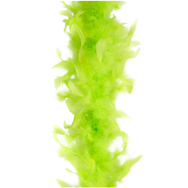 Apple Green - Light Weight Feather Boa