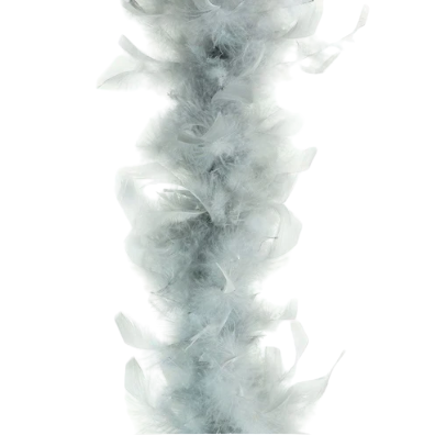 Silver - Light Weight Feather Boa