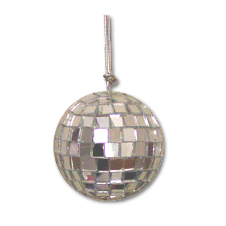 Mirror Disco Ball - 1.5" - Silver - 13 pc. pkg.
