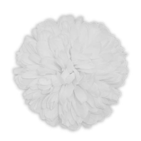 Mum 5.5" - 16 Layer - White - 1 pc. pkg.