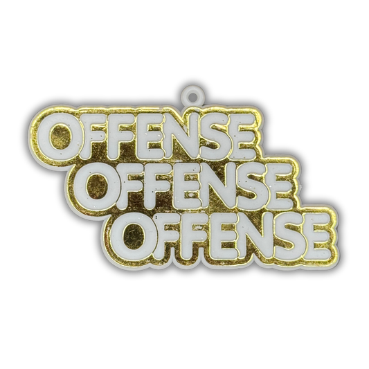 Offense - 3" - Gold - 13 pc. pkg.