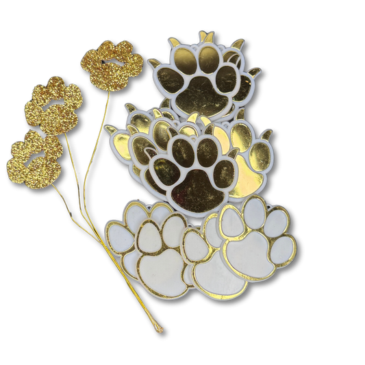Paw Assortment - Gold