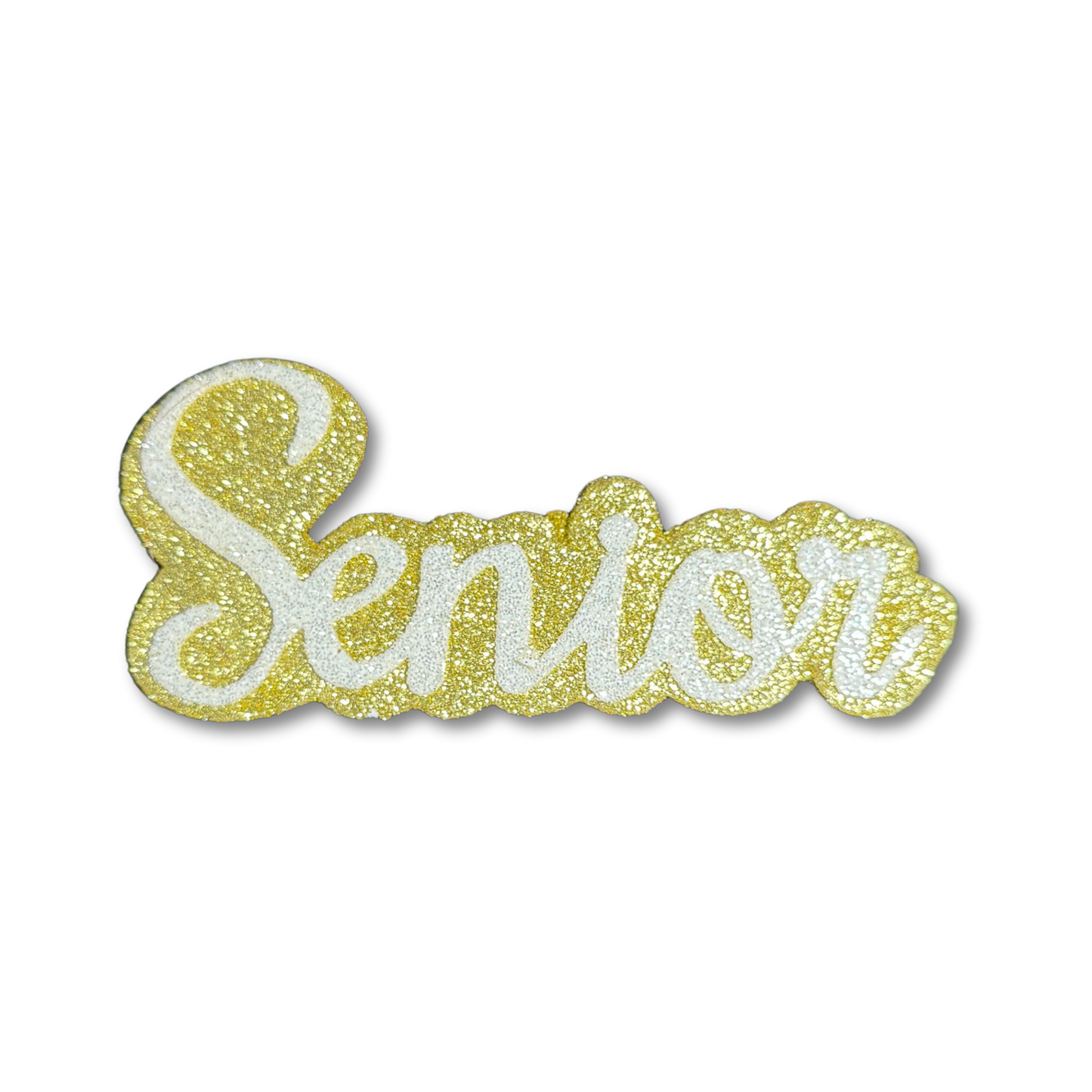 Glitter Foam Senior - 4.5" - Gold - 7 pc. pkg.