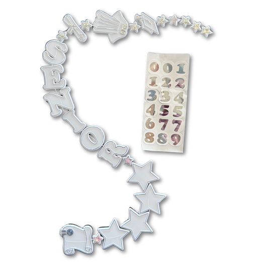 Senior Garland - 20" - Silver