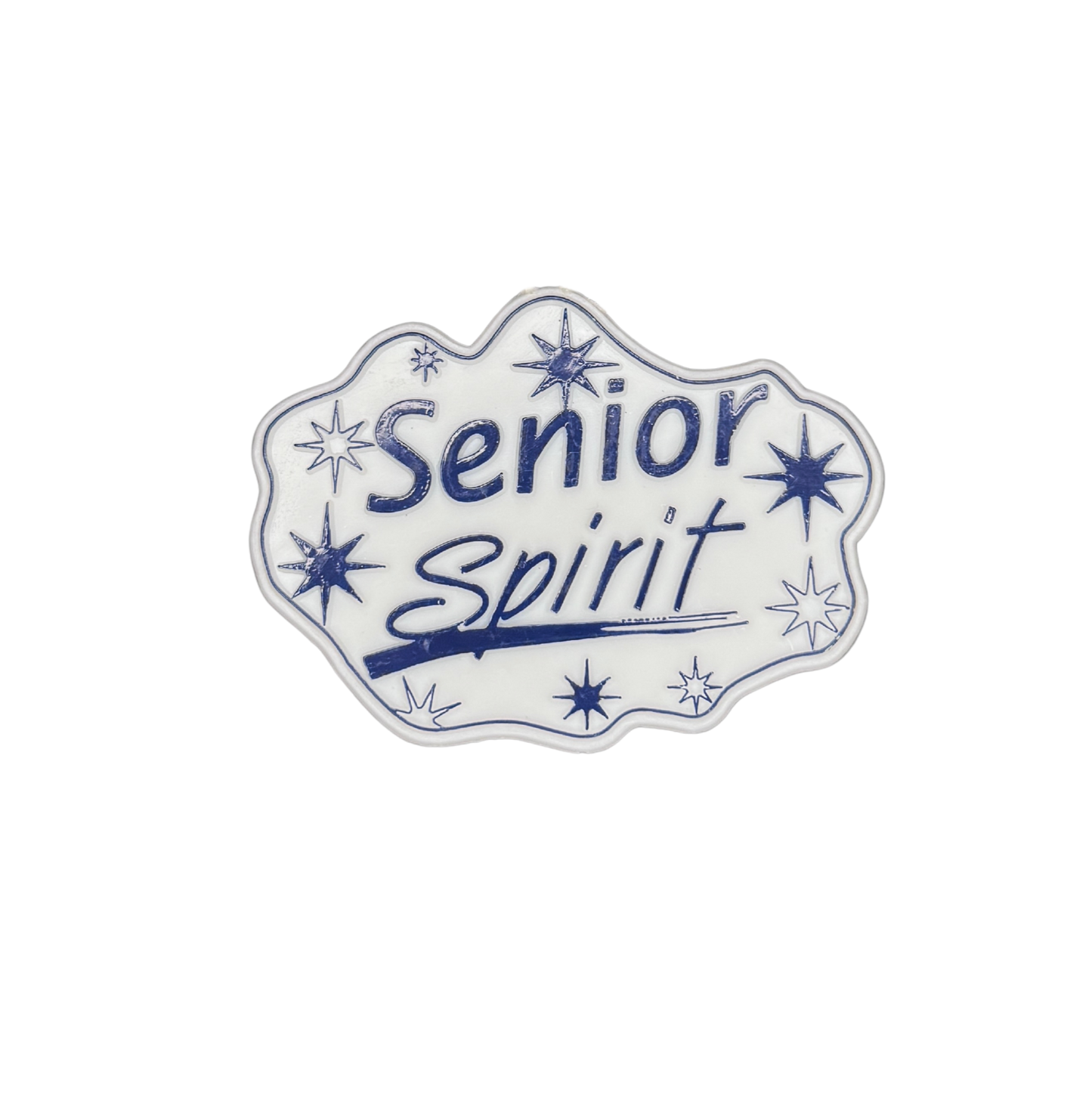 Senior Spirit - 3.5" - Navy - 7 pc. pkg.