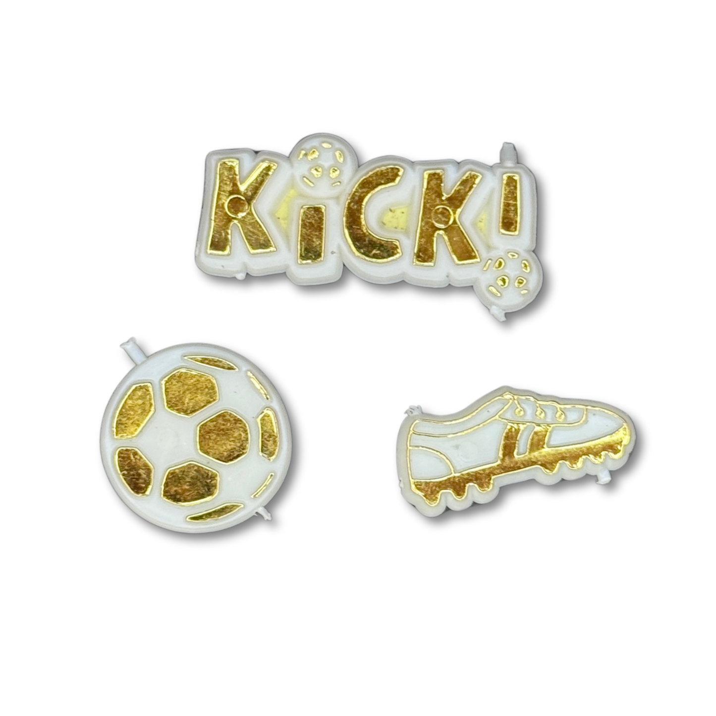 Soccer Assortment - Gold - 60 pc. pkg.
