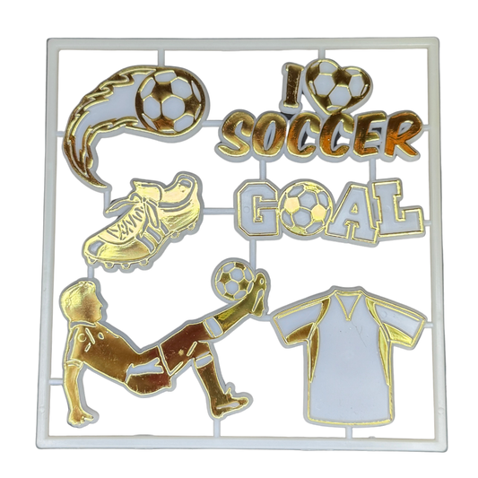 Soccer Pack - Male - Gold - 10 sets per. pkg.
