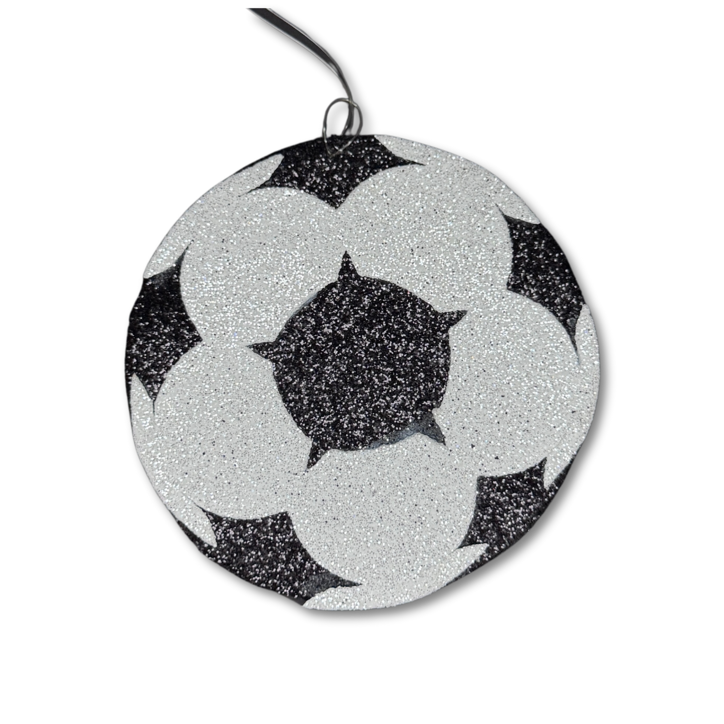 Glitter Foam Soccer Ball - 6 pc. pkg.
