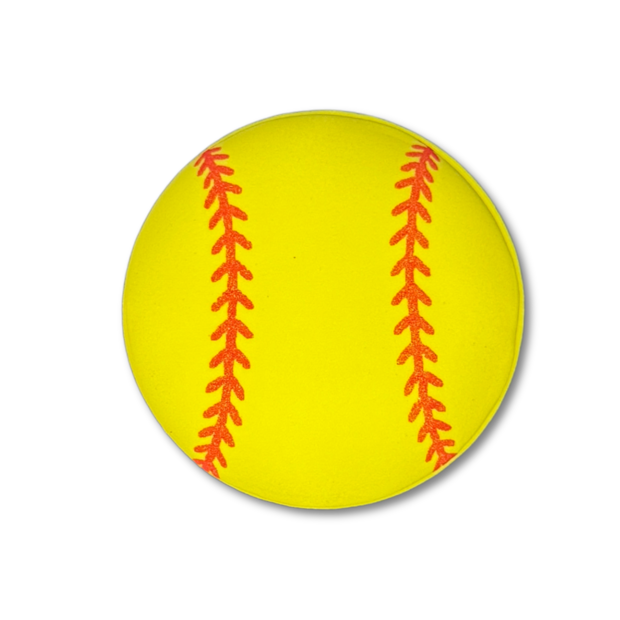Softball Domed Foam - 2.5"- 10 pc pkg.