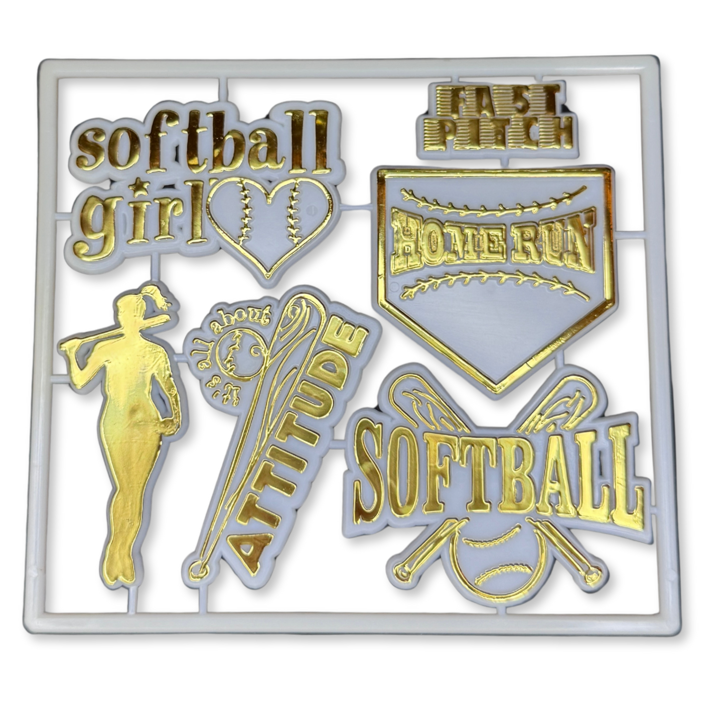 Softball Pack - Gold - 7 sets per. pkg.