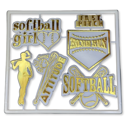 Softball Pack - Gold - 7 sets per. pkg.