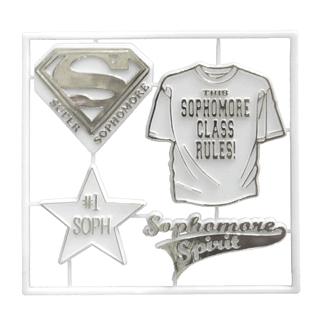 Sophomore Pack - Silver - 14 pc. pkg.