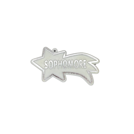 Sophomore Shooting Star - 3.5" - Silver - 13 pc. pkg.