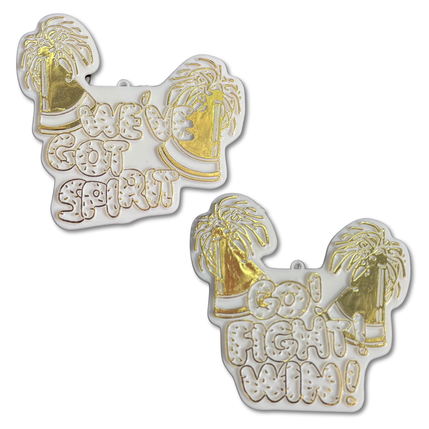 Spirit Assortment - 3" - Gold - 7 pc. pkg.