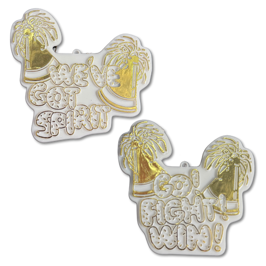 Spirit Assortment - 3" - Gold - 7 pc. pkg.