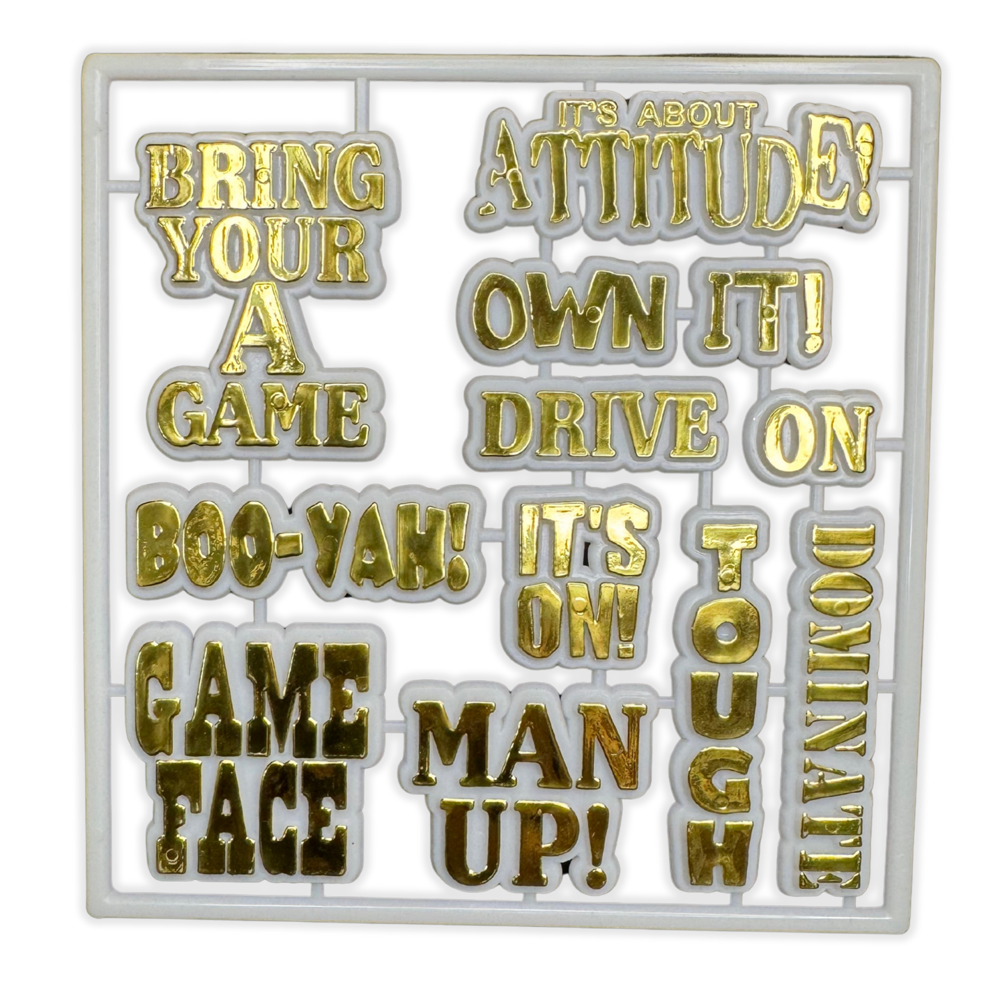 Team Words Charm Pack - 7 pc. pkg.