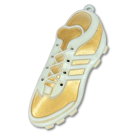 Sports Shoe Domed - 3" - Gold - 2 pc. pkg.