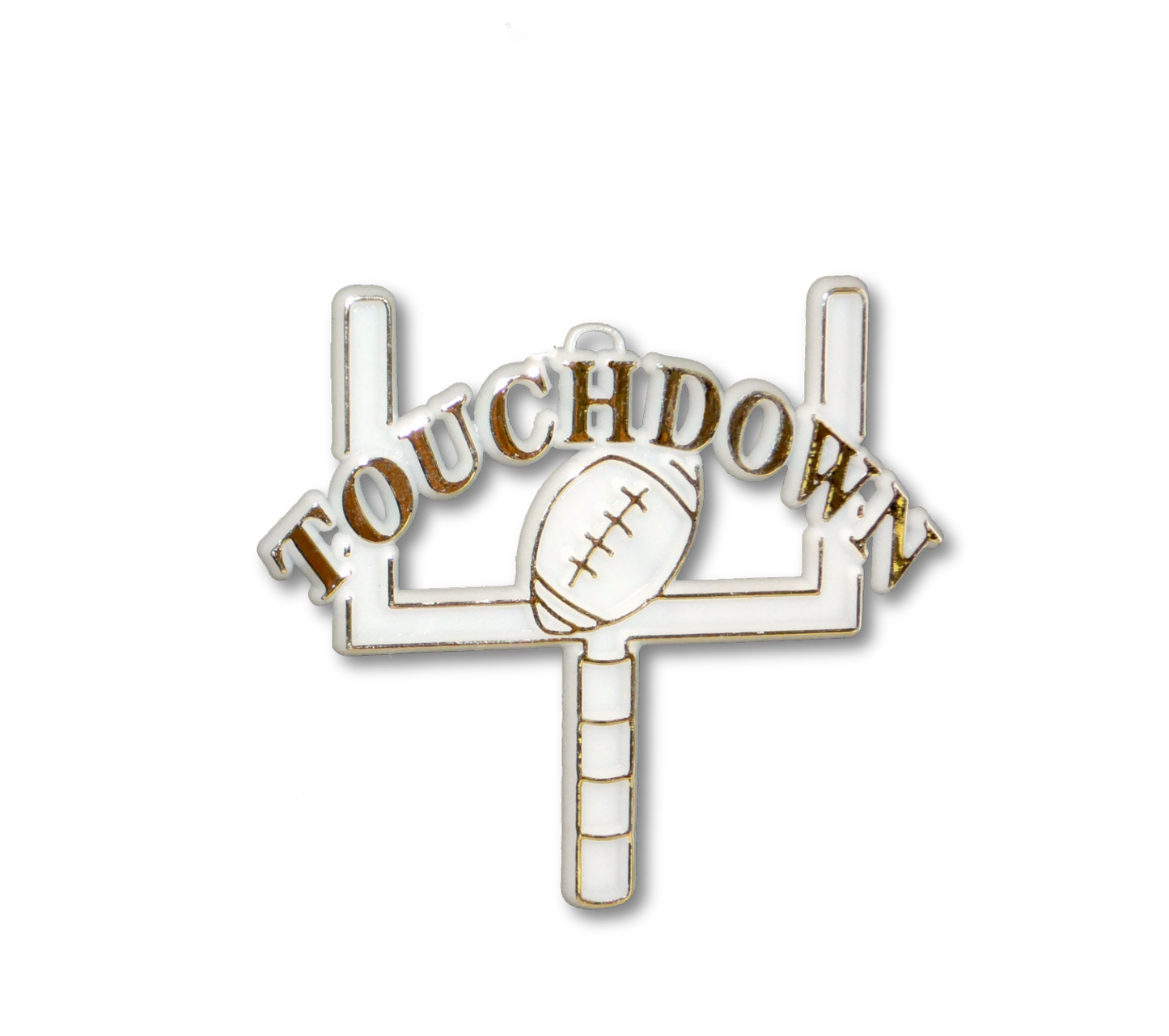 Touchdown Charm - 2" - Gold - 35 pc. pkg.