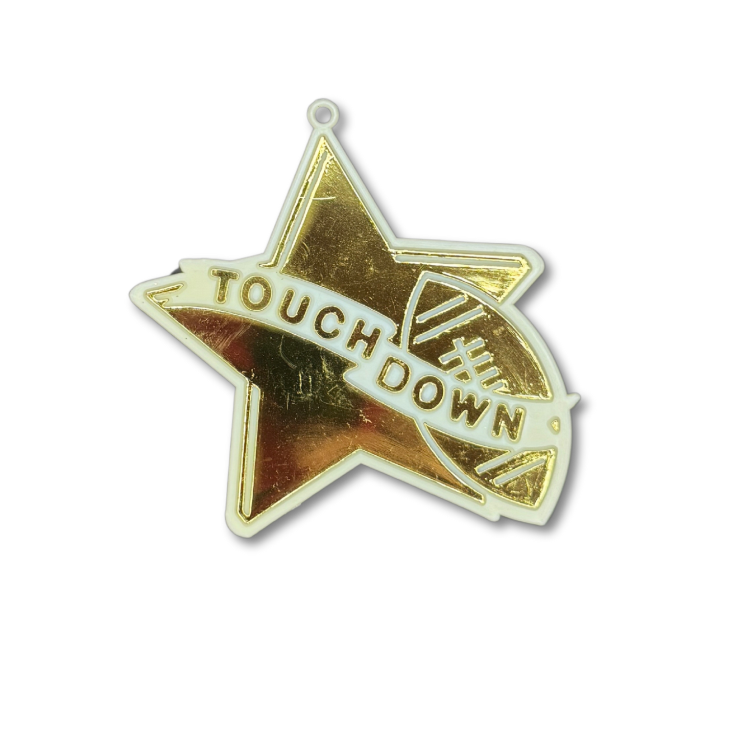 Touchdown Star - 3" - Gold - 5 pc. pkg.