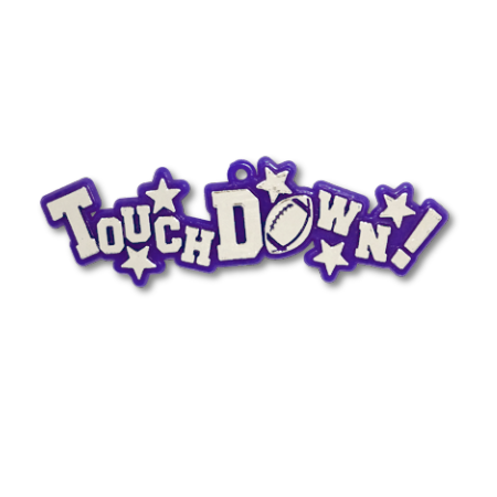 Touchdown! - 3.5" - Purple - 12 pc. pkg.