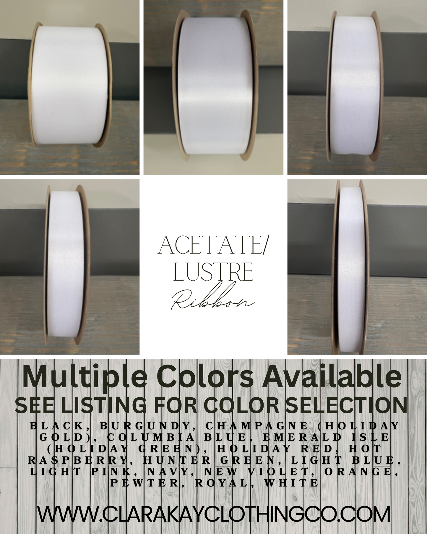 ACETATE/LUSTRE RIBBON #40