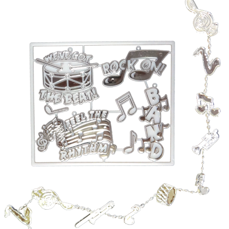 Band Pack - Silver - 8pc. pkg.