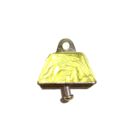 1.25" Cowbell - Gold - 12 pc. pkg.