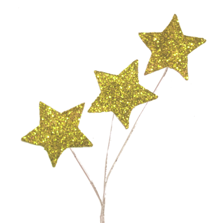 Star - Gold  - Glitter Spray - 1 pc. pkg.