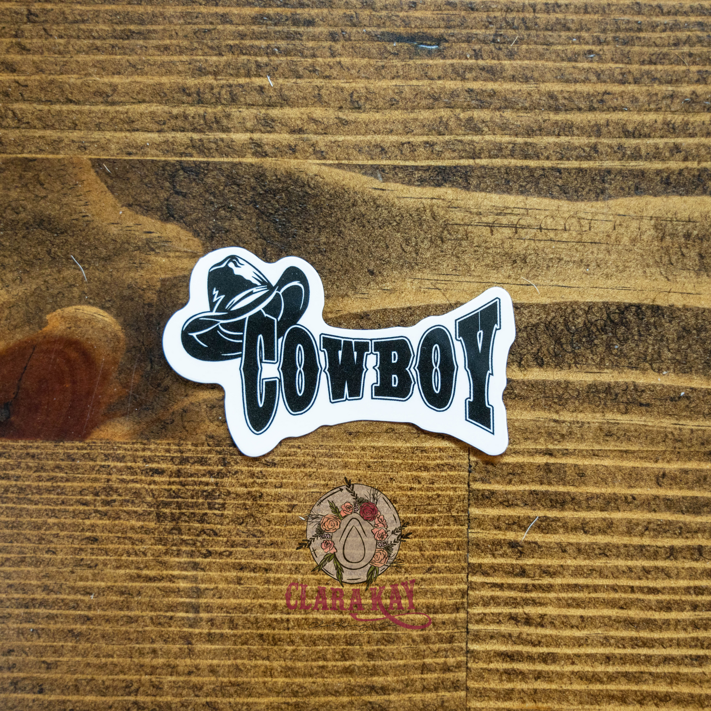 Cowboy-Sticker