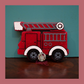 Fire Truck Car Air Freshener