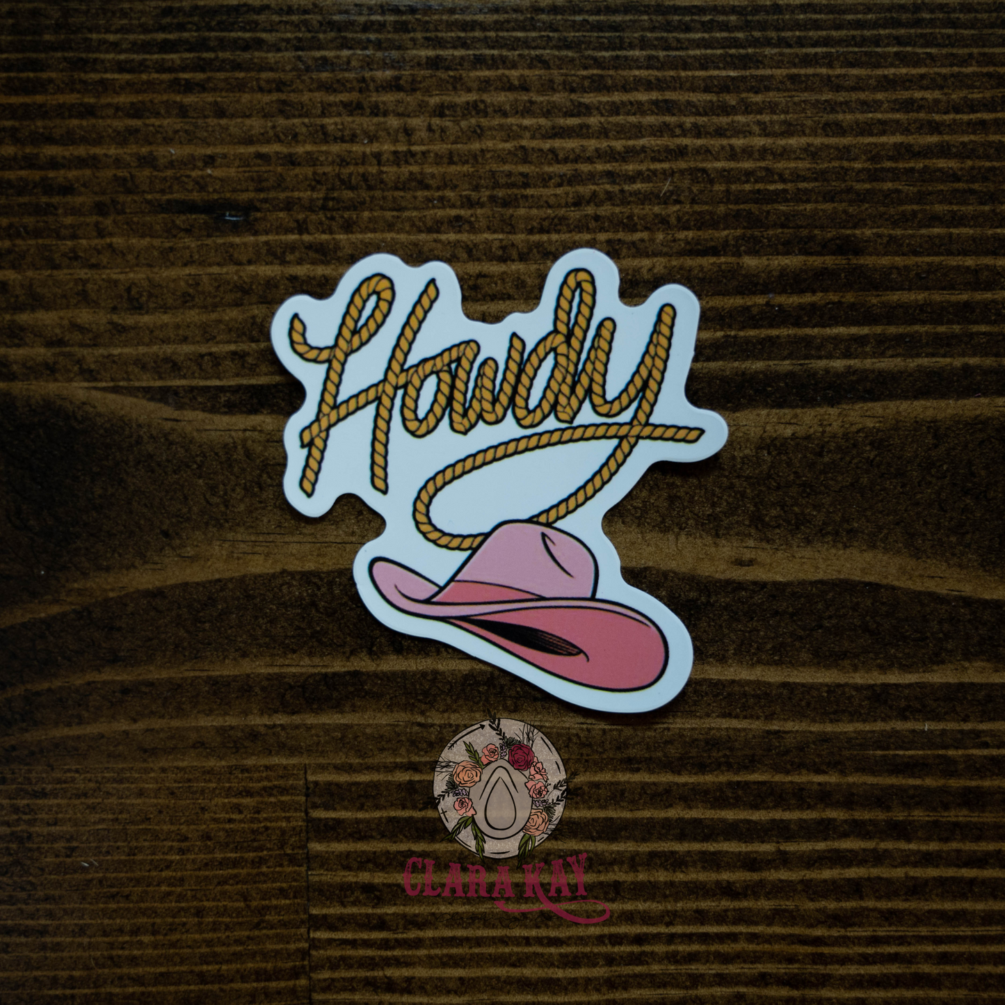 Howdy-Sticker