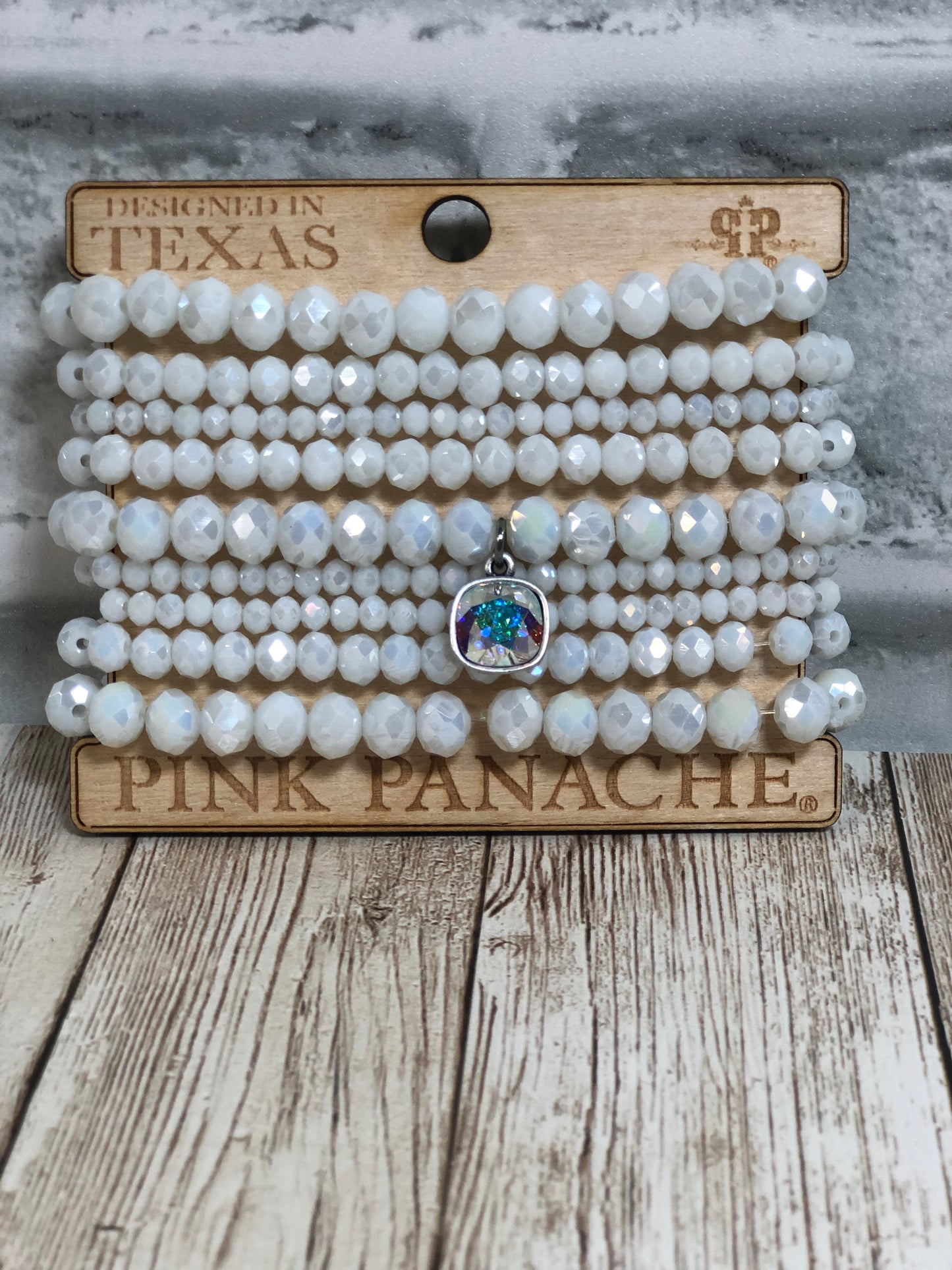 Stack Bracelet Set - White