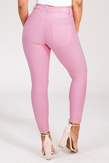 Pink Heart Skinny Jeans