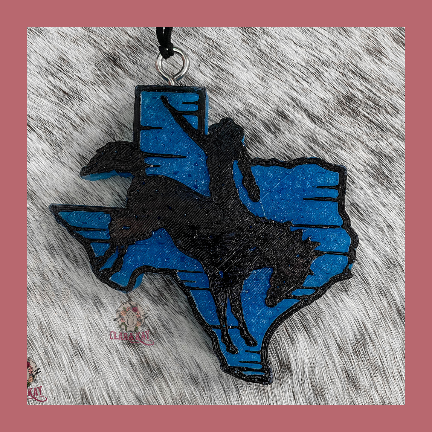 Texas Cowboy Car Air Freshener