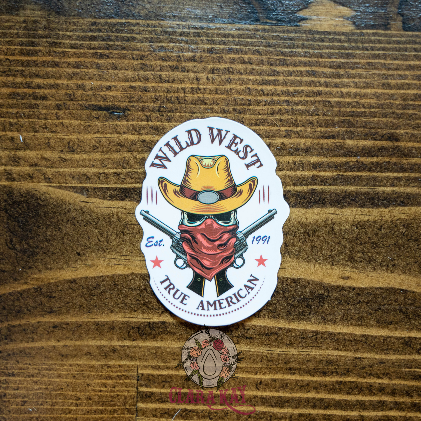 Wild West -Sticker