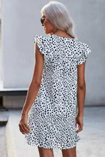 Leopard & Embroidered Dress